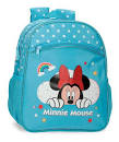 MOCHILA 33 CM ADAP MINNIE RAINBOW AZUL