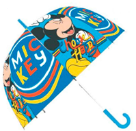 Paraguas burbuja manual Mickey Disney 45cm