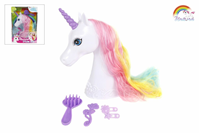 Busto de Peinado Unicornio