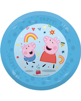 Platos Plastico Reutilizable 21cm Peppa Pig