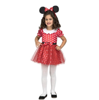 Disfraz de ratoncita minnie para niña 3/4 AÑOS