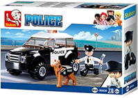 Juego de Construccion Furgon Policia 78 piezas