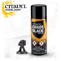 CHAOS BLACK SPRAY PAINT