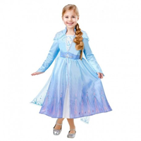 DISFRAZ ELSA TRAVEL FROZEN  II  DELUXE INF