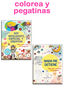 Libro para coloreary con pegatinas soy inteligente, especial y creativa