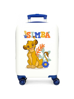 MALETA TROLLEY ABS 50 CM.4R. SIMBA COLORS BLANCO