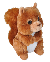 HUG’EMS-MINI RED SQUIRREL Ardilla