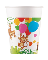 Vasos Papel 200ml Jungla Fsc