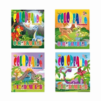 LIBRO COLOREAR DINOSAURIOS