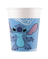 Vasos Papel 200ml Stitch Y Angel Fsc