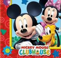 SERVILLETAS MICKEY CLUB HOUSE