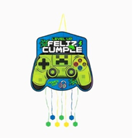 Piñata "Feliz Cumple" Gamer