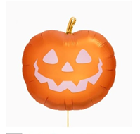 Globo Foil Calabaza Truco o Trato Halloween