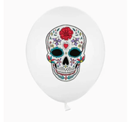 Globo Día de los Muertos Pastel / Pack 3 uds