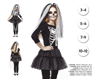 Novia Cadaver Talla 7-9