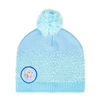 Gorro Punto Lentejuelas Frozen 