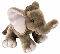 PELUCHE ELEFANTE AFRICANO 30CM