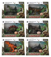 DINOSAURIO CON ACCESORIOS 17CM