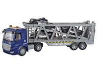 CAMION CON 3 COCHES LUCES Y SONIDOS 48CM