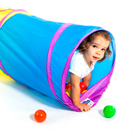 Tunel plegable + 25 pelotas