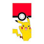 Toalla Pikachu Pokeball Pokemon algodon