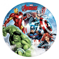 8 PLATOS 23 CM AVENGERS