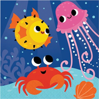 16 Servilletas 33 cm OCEAN PARTY 