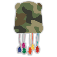 Piñata Camuflaje 28 x 33 cm