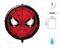 Globo Spiderman Face  46 cm 