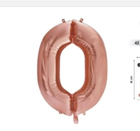 Globo Foil 110 cm Oro Rosa 0
