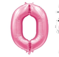Globo Foil 110 cm Rosa Baby 0