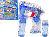 PISTOLA DE POMPAS CON LUZ Y  2 RECAMBIOS