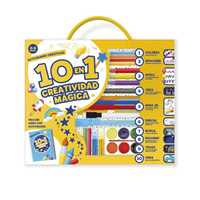 PACK 10 EN 1 CREATIVIDAD MAGICA 3 A 6 AÑOS