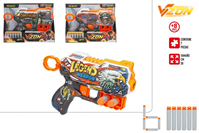 PISTOLA DARDOS SKIN con 6 dardos