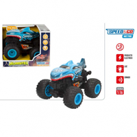 Speed & Go Coche 4x4 Shark 1:16 con Luz y Sonido 
