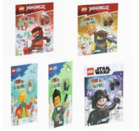 LIBRO COLOREAR 16PG CON MUÑECO LEGO
