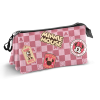 Estuche Portatodo Triple Minnie Mouse Journey 23 x8 x11 cm