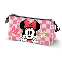 Estuche Portatodo Triple Minnie Mouse Journey 23 x8 x11 cm