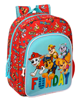 Mochila Infantil Adapt.Carro Paw Patrol "Funday" 26X34X11