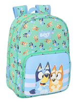Mochila Infantil Adapt.Carro Bluey "Sisters" 26x34x11 Cm