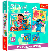 PUZZLE 2 EN 1 HAPPY LILO&STITCH DAY