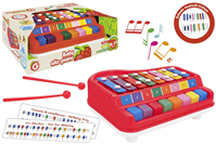 XILOPIANO 8 TECLAS CON 2 BAQUETAS