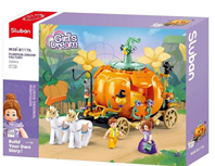 Construcción Carroza de Calabaza y personajes