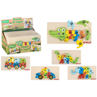 PUZZLE DE MADERA  SURTIDOS
