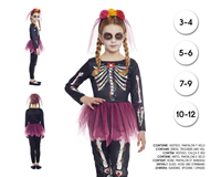 Disfraz Catrina Love 3-4