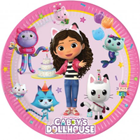 8 PLATOS 23 CM GABBYS DOLLHOUSE