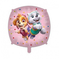 GLOBO FOIL 46 CM CUADRADO SKYE PATRULLA CANINA