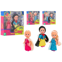 MINI MUÑECA PRINCESA 11 CM 3 MOD
