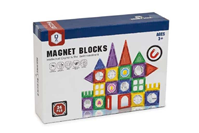 BLOQUES CONSTRUCCIÓN MAGNÉTICOS 34 PZAS