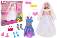 MUÑECA NOVIA CON ACCESORIOS 2 MOD